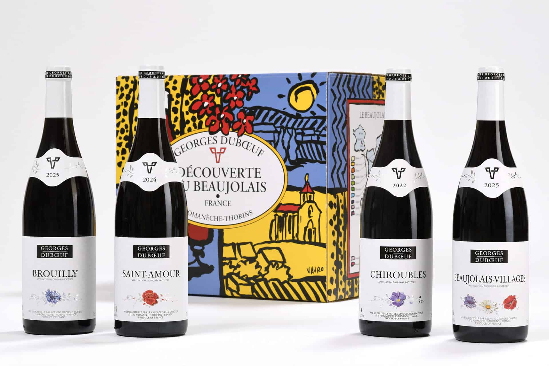 georges-duboeuf-classiques-carton-d-couverte-12-bouteilles-beaujolais image 1