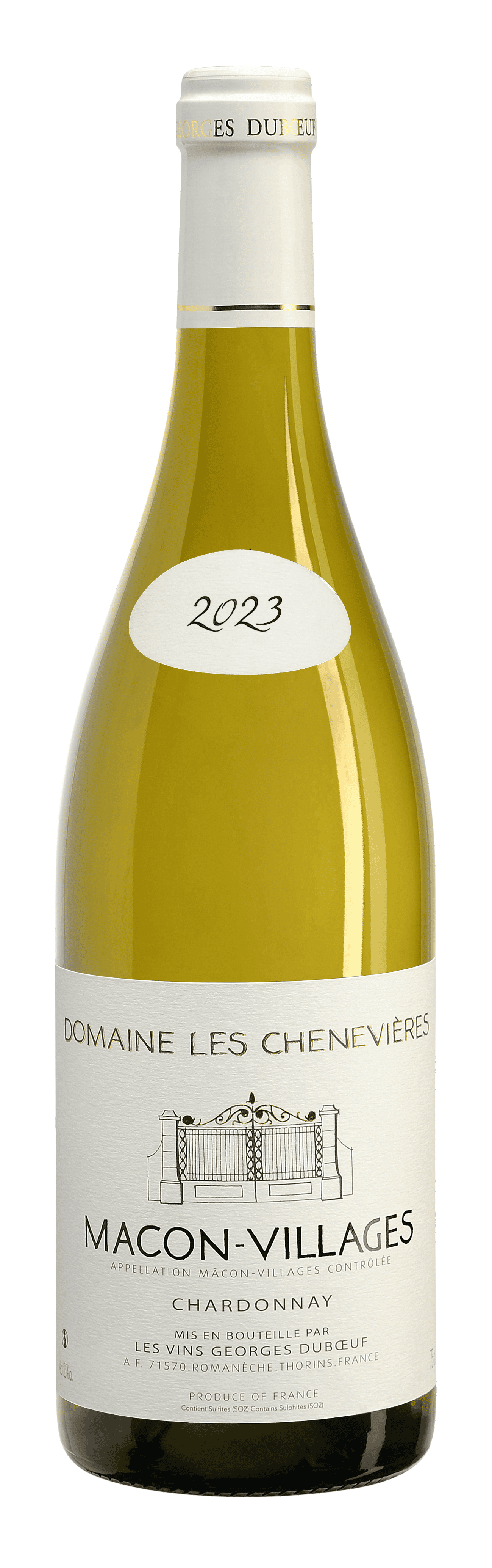 georges-duboeuf-m-con-villages-2023-les-chenevi-res-blanc-75cl image 1