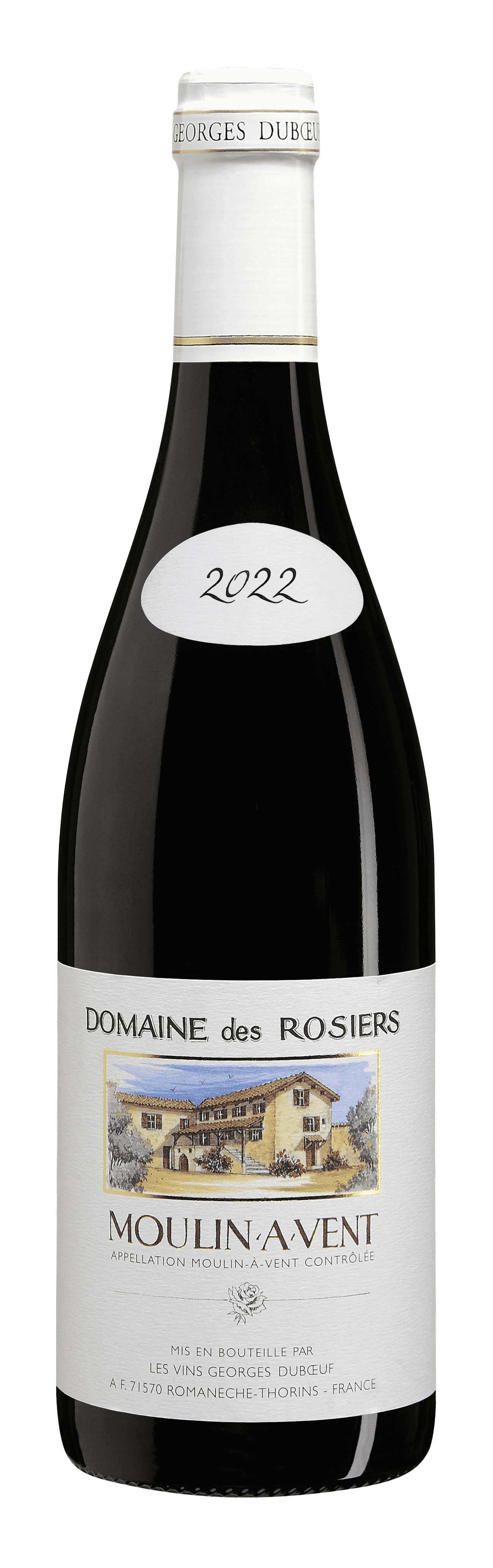 georges-duboeuf-moulin-vent-2022-domaine-des-rosiers-rouge-75cl image 1