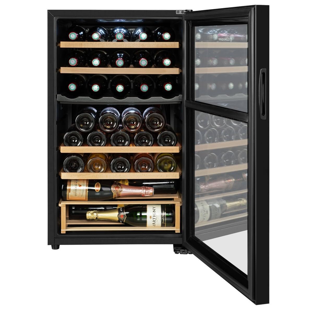 climadiff-cepage33dz-cave-vin-33-bouteilles-double-zone image 4