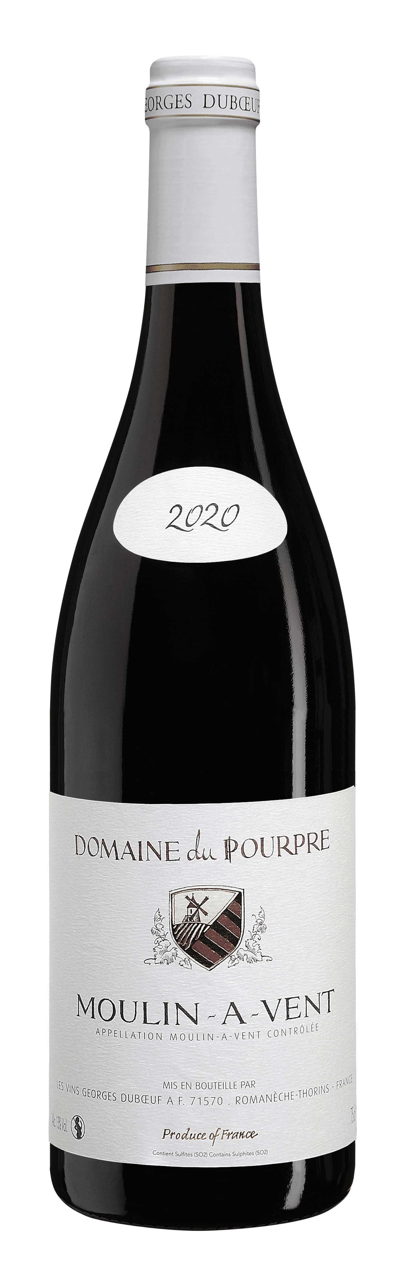 georges-duboeuf-moulin-vent-2020-domaine-du-pourpre-vin-rouge-75-cl image 1