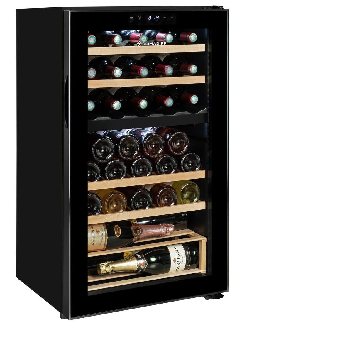 climadiff-cepage33dz-cave-vin-33-bouteilles-double-zone image 2
