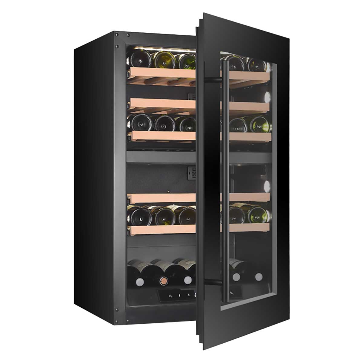 cavanova-cv042kt-2t-cave-vin-encastrable-42-bouteilles-double-zone image 1