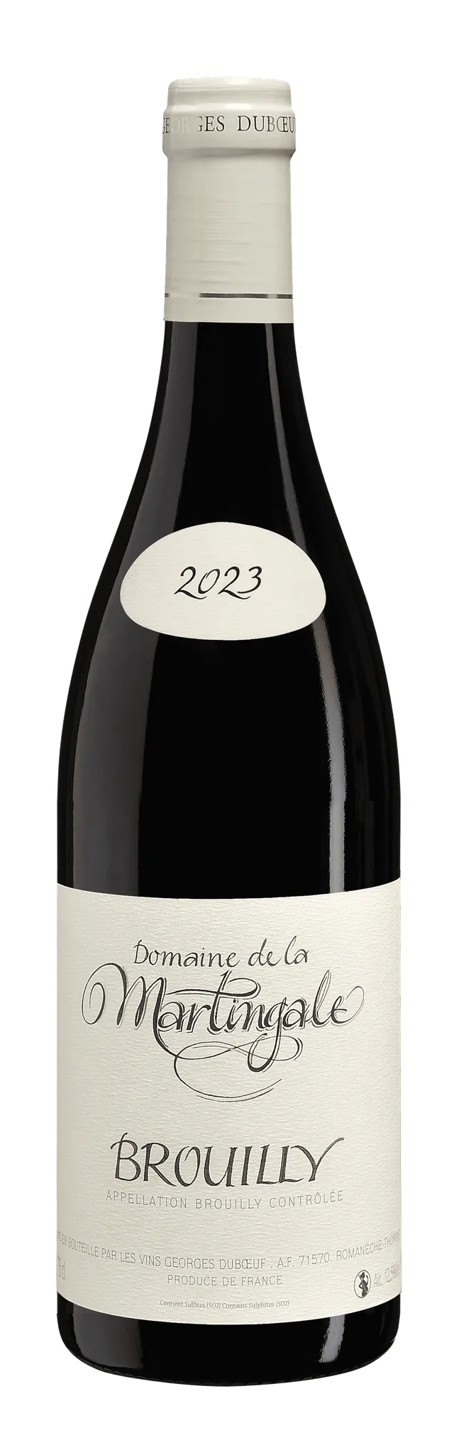 georges-duboeuf-brouilly-domaine-martingale-2023-vin-rouge image 1