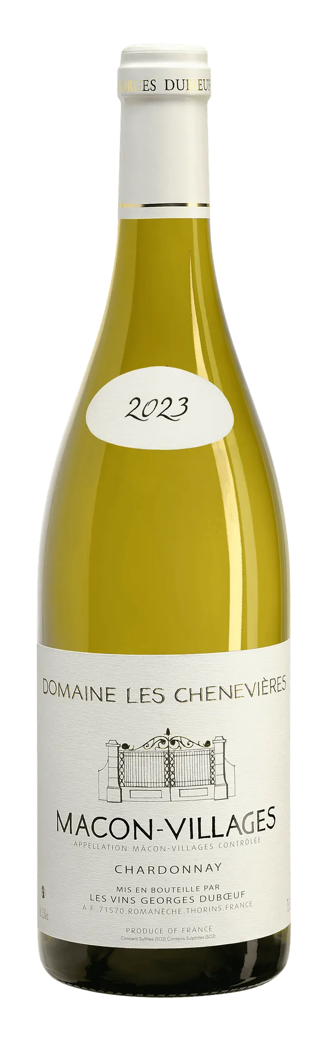 georges-duboeuf-m-con-villages-2023-les-chenevi-res-blanc-75cl image 1