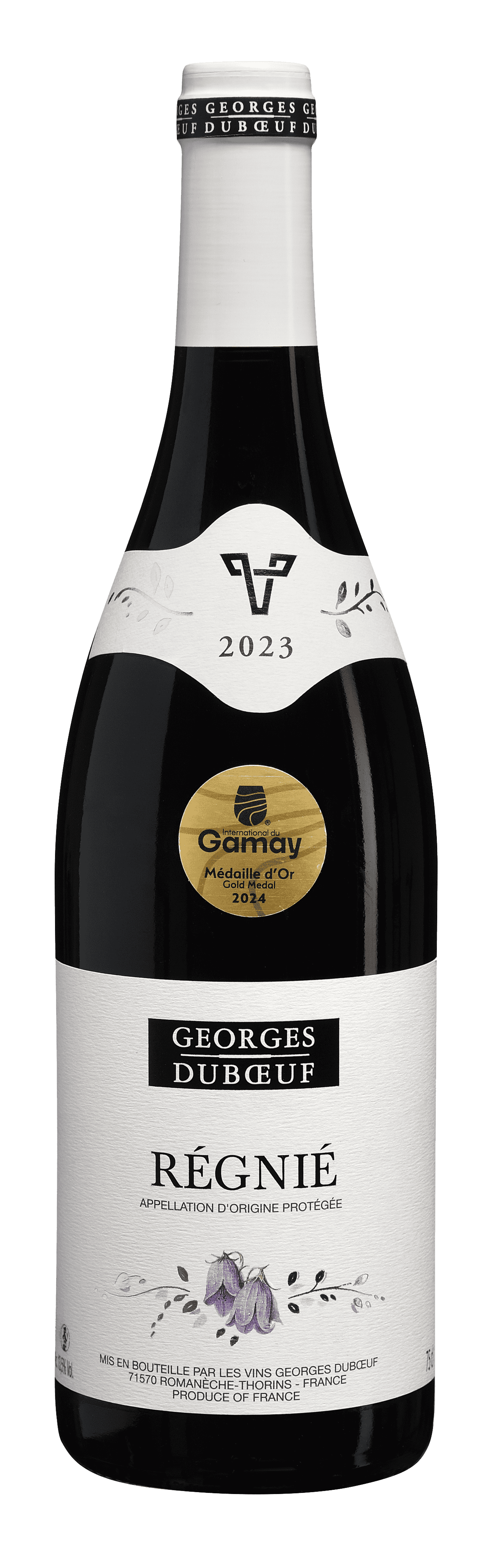 georges-duboeuf-fleurs-r-gni-2023-vin-rouge-cru-m-daille-or image 1