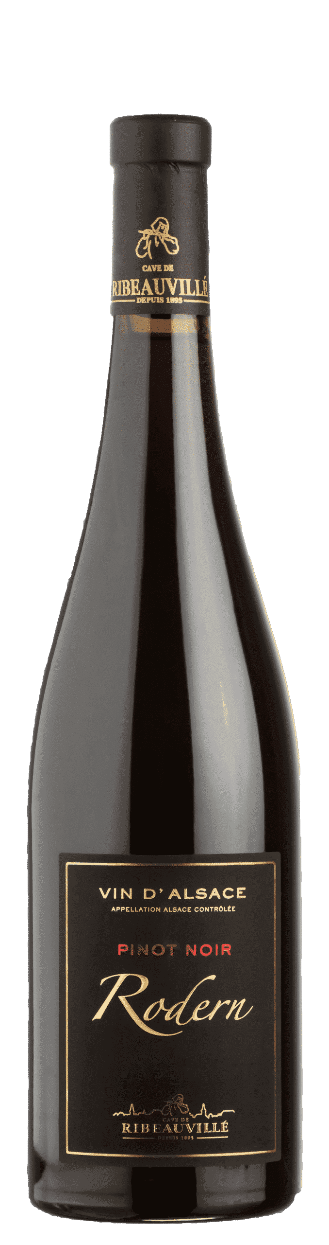 cave-de-ribeauvill-rodern-pinot-noir-vin-rouge-alsace-75-cl-souple image 1