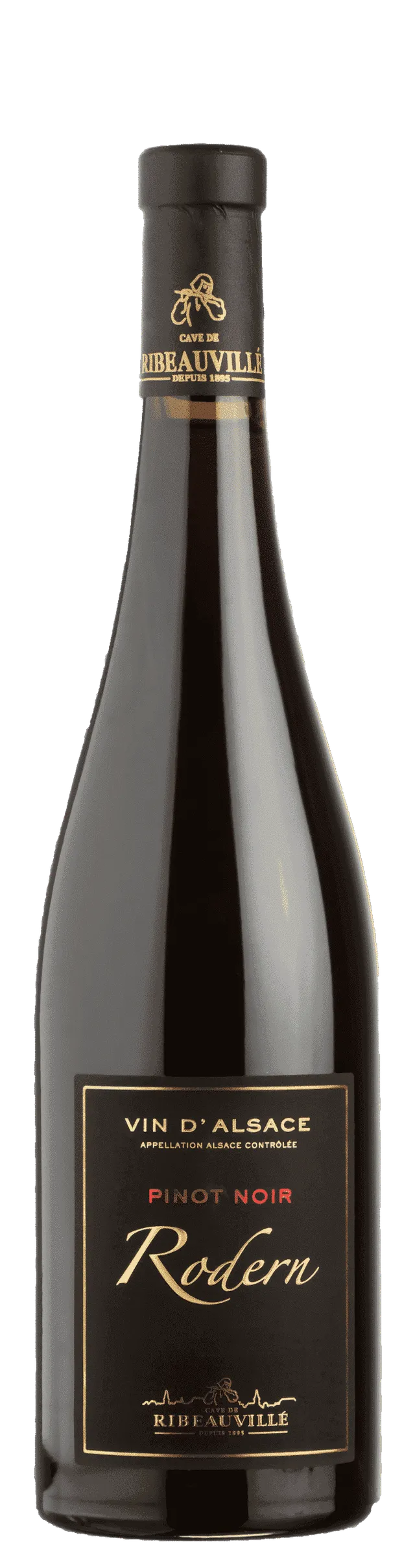 cave-de-ribeauvill-rodern-pinot-noir-vin-rouge-alsace-75-cl-souple image 1