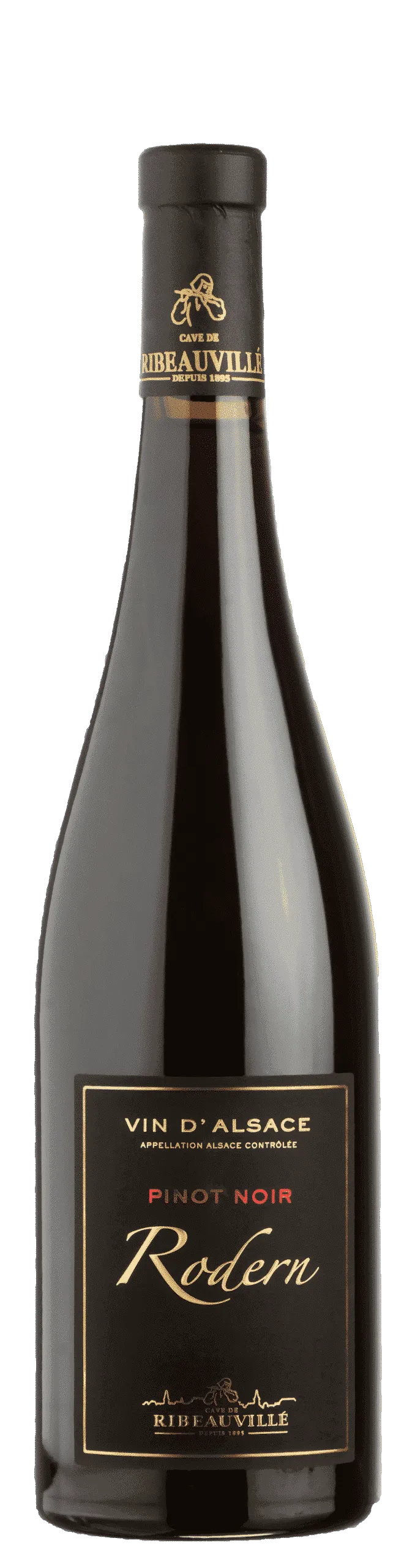 cave-de-ribeauvill-rodern-pinot-noir-vin-rouge-alsace-75-cl-souple image 1