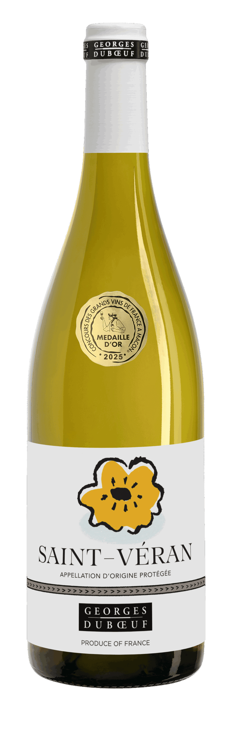 georges-duboeuf-fleurs-saint-v-ran-bio-2024-vin-blanc-75cl image 1