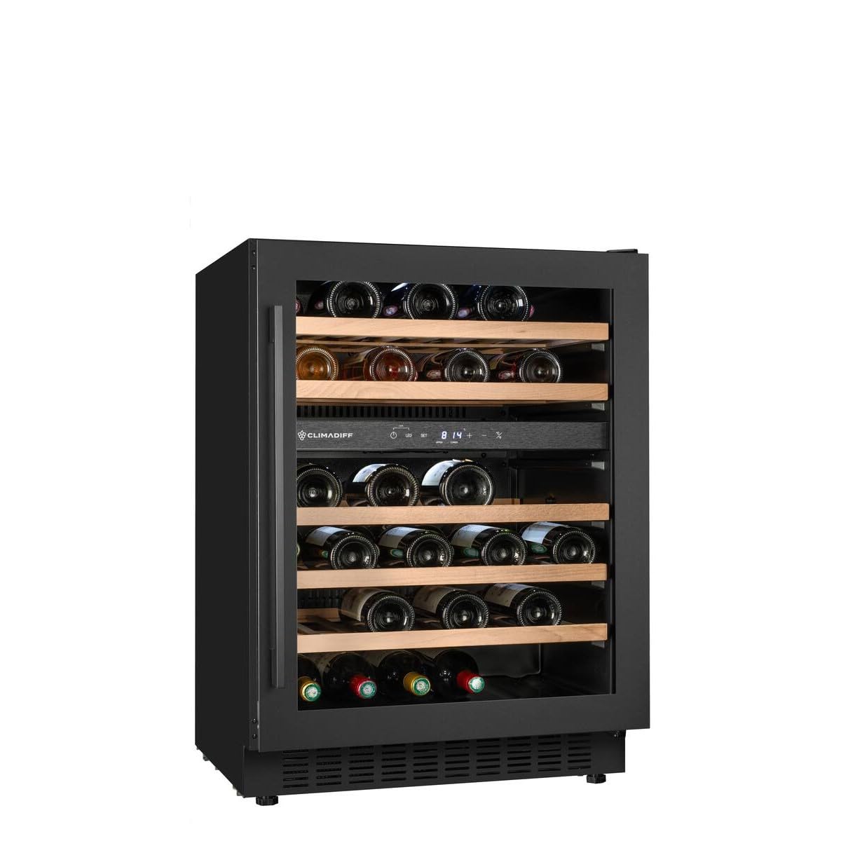 climadiff-cbu50dzbm-cave-vin-46-bouteilles-double-zone image 1
