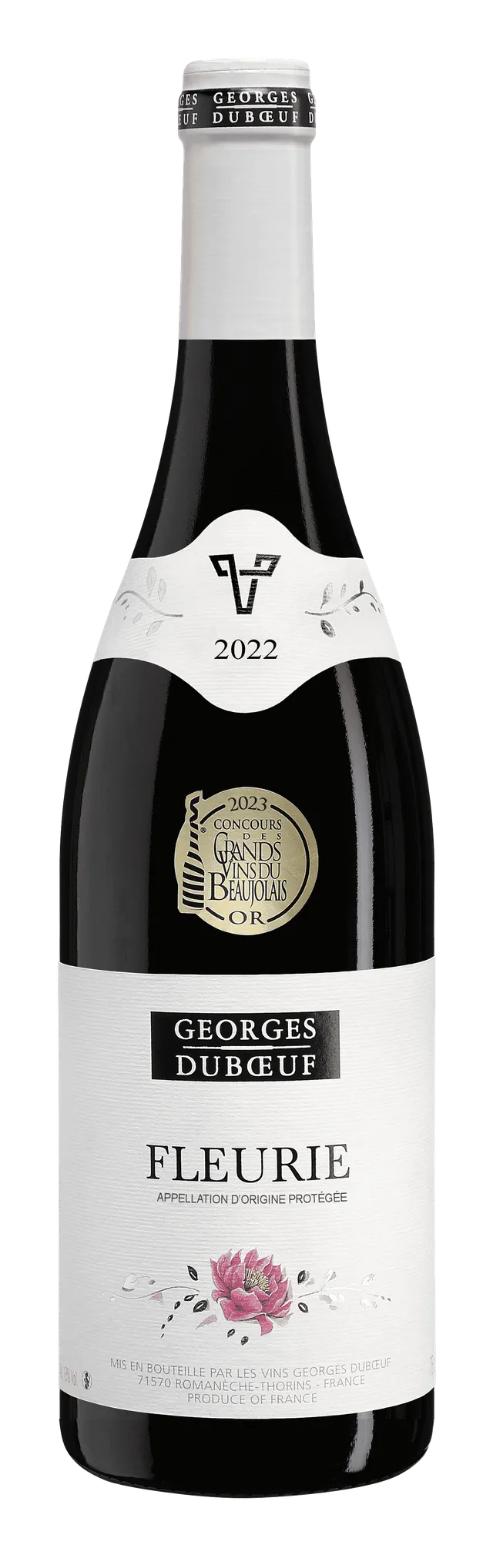 georges-duboeuf-fleurie-2022-vin-rouge-m-daille-d-or-75cl image 1