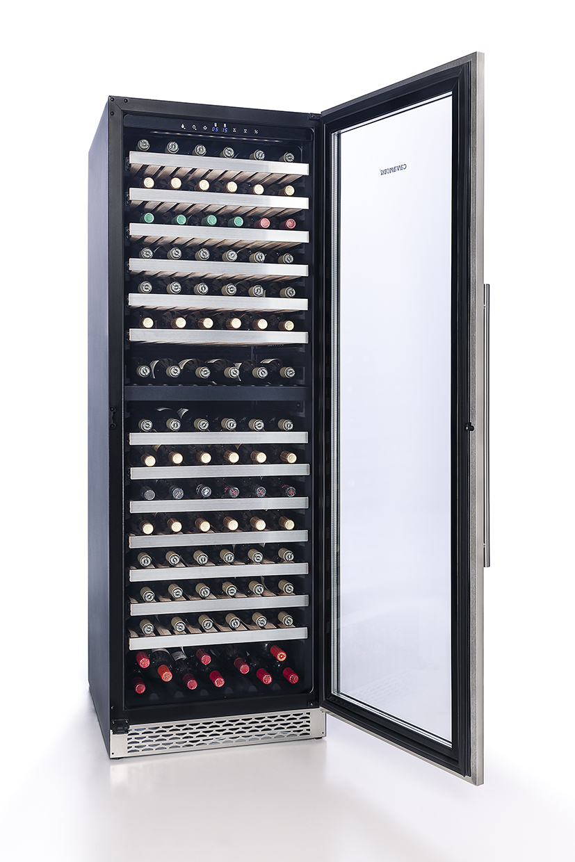 cavanova-cv180dti-cave-vin-154-bouteilles-double-zone-inverter image 1