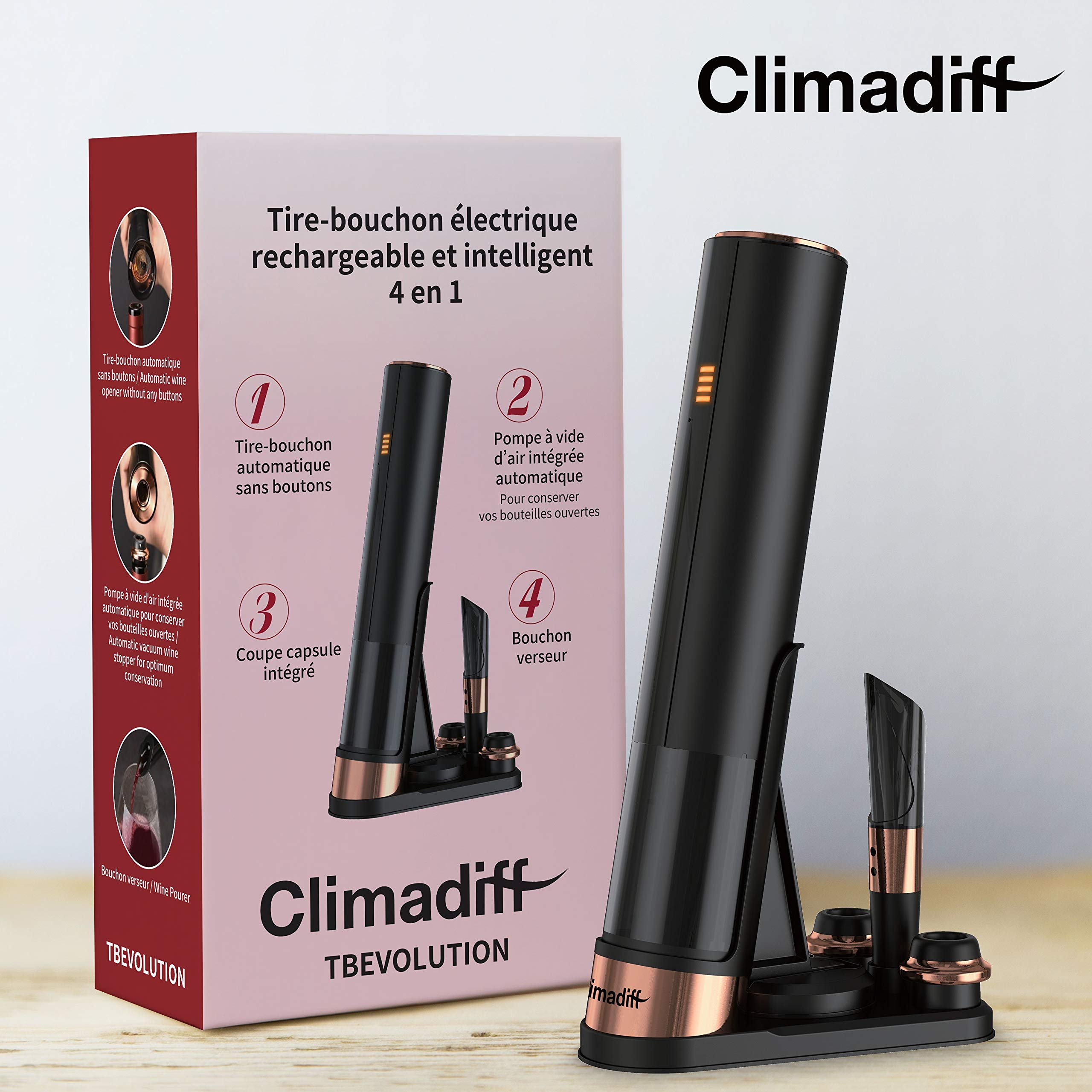 climadiff-tbevolution-tire-bouchon-rechargeable-4-en-1-noir image 5