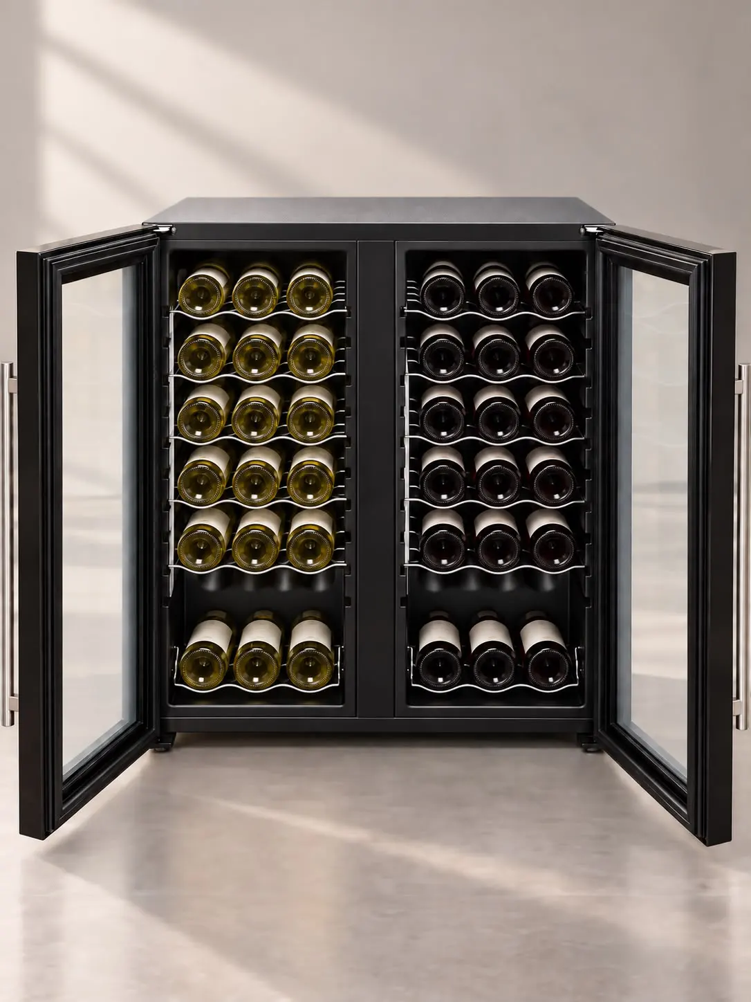 cavanova-vinotecas-cv036-2t-cave-vin-36-bouteilles-double-porte image 6