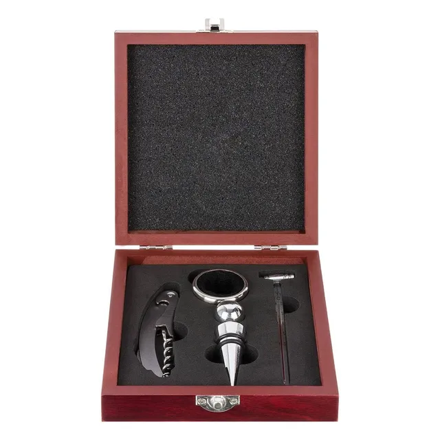 climadiff-ctb4-coffret-sommelier-4-pi-ces-bois image 1