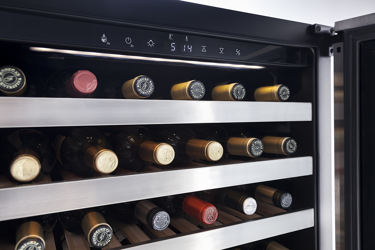 cavanova-cv180dti-cave-vin-154-bouteilles-double-zone-inverter image 3