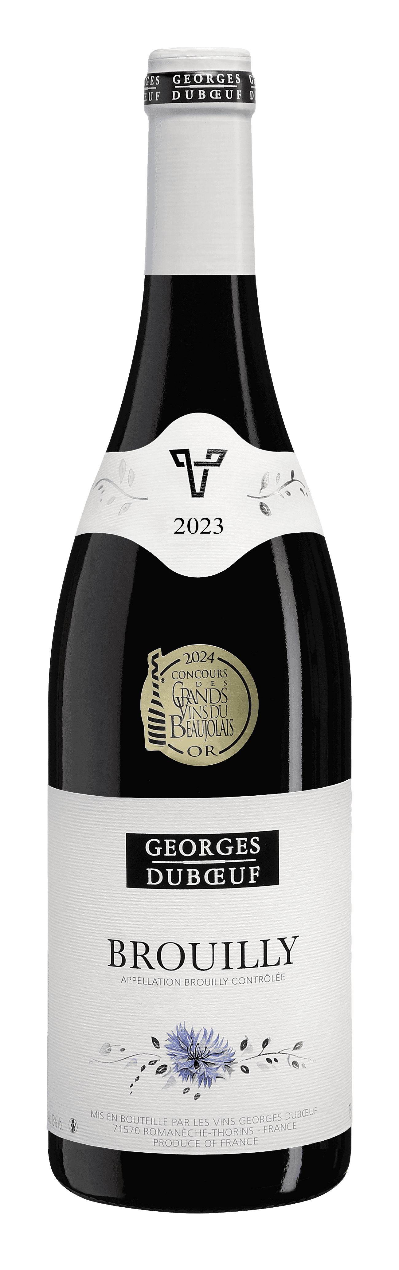 georges-duboeuf-brouilly-2023-vin-rouge-m-daille-d-or-gamay image 1