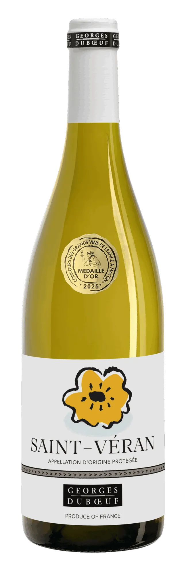 georges-duboeuf-fleurs-saint-v-ran-bio-2024-vin-blanc-75cl image 1