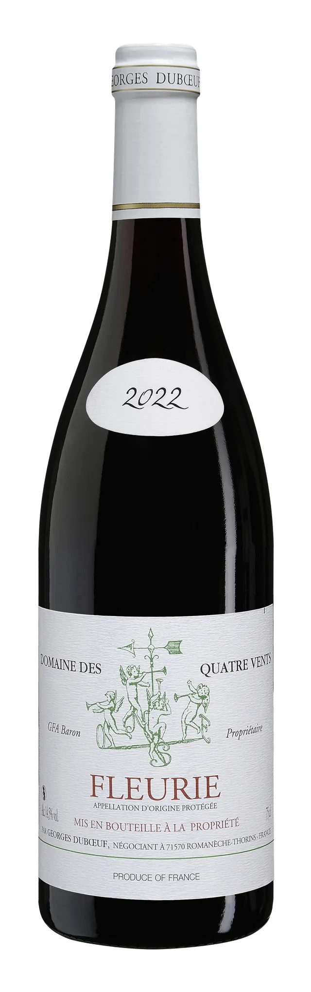 georges-duboeuf-fleurie-quatre-vents-2022-vin-rouge image 1