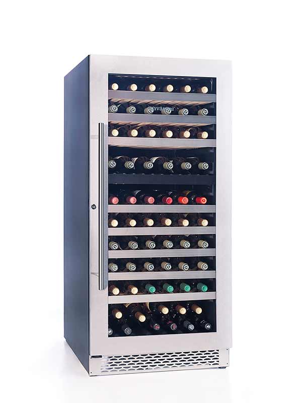 cavanova-cv120dti-cave-vin-104-bouteilles-double-zone image 1