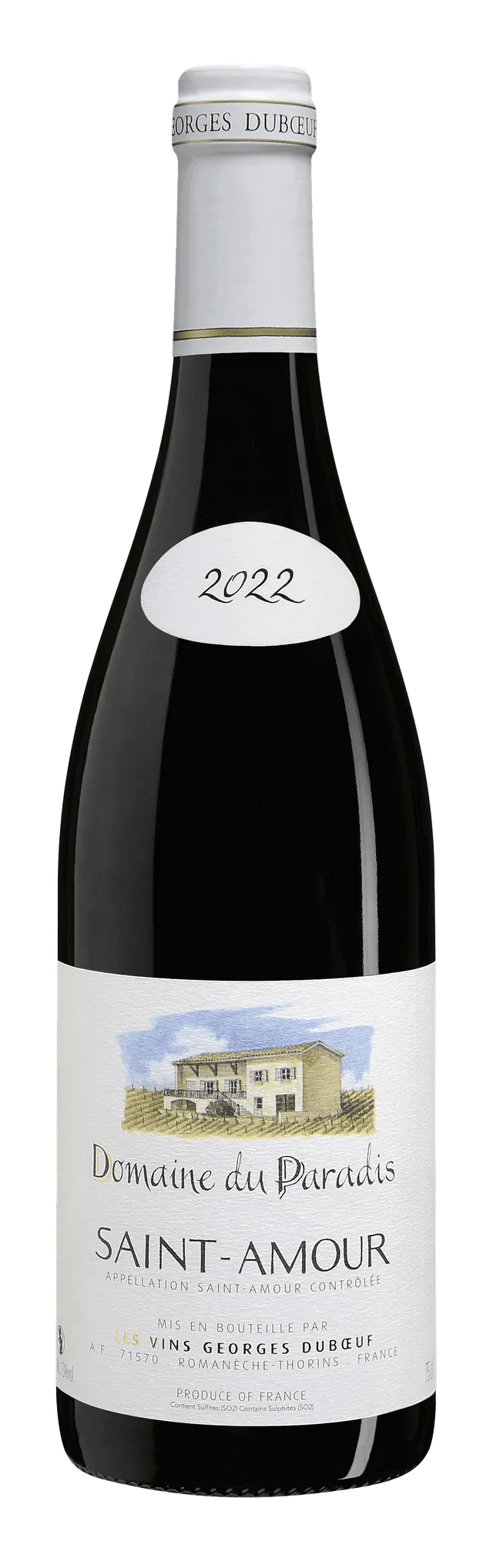 georges-duboeuf-saint-amour-domaine-du-paradis-2022-vin-rouge image 1