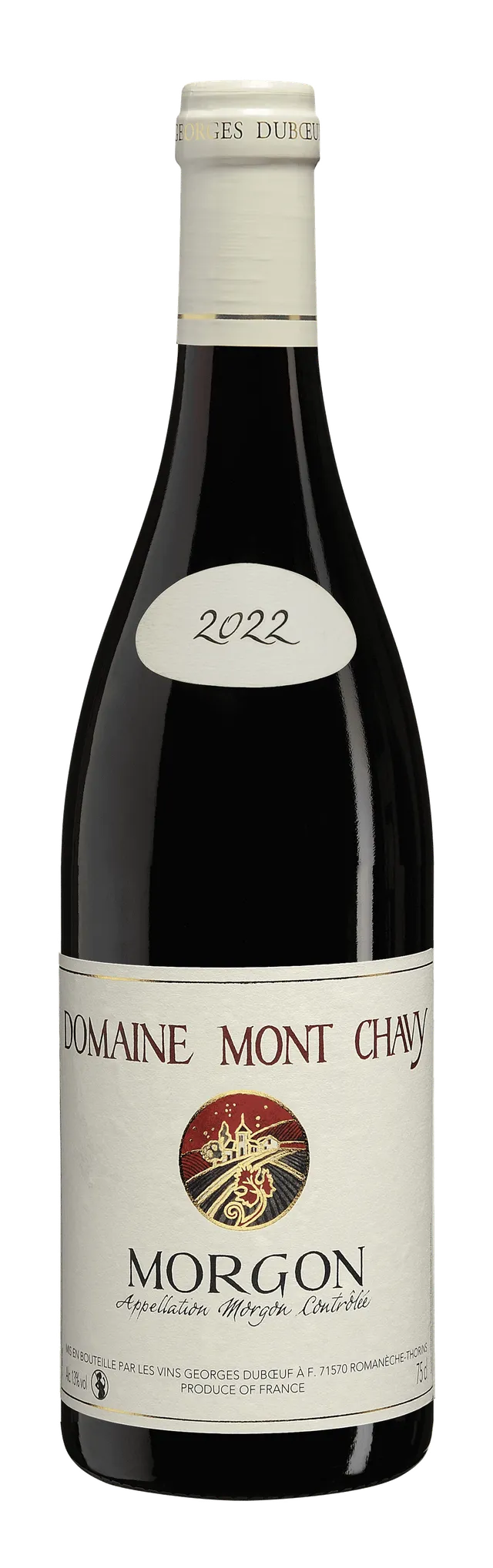georges-duboeuf-morgon-2022-domaine-mont-chavy-vin-rouge-75-cl image 1