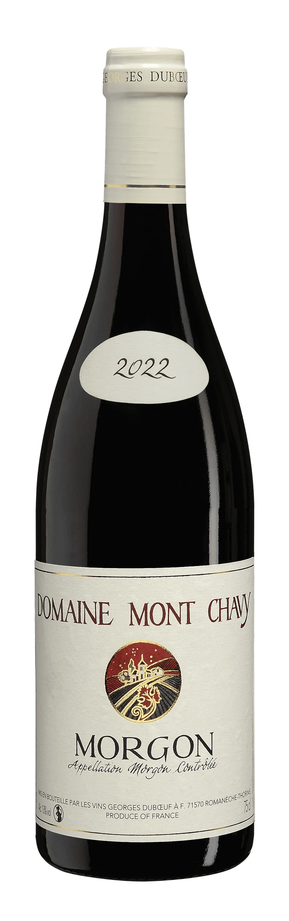 georges-duboeuf-morgon-2022-domaine-mont-chavy-vin-rouge-75-cl image 1