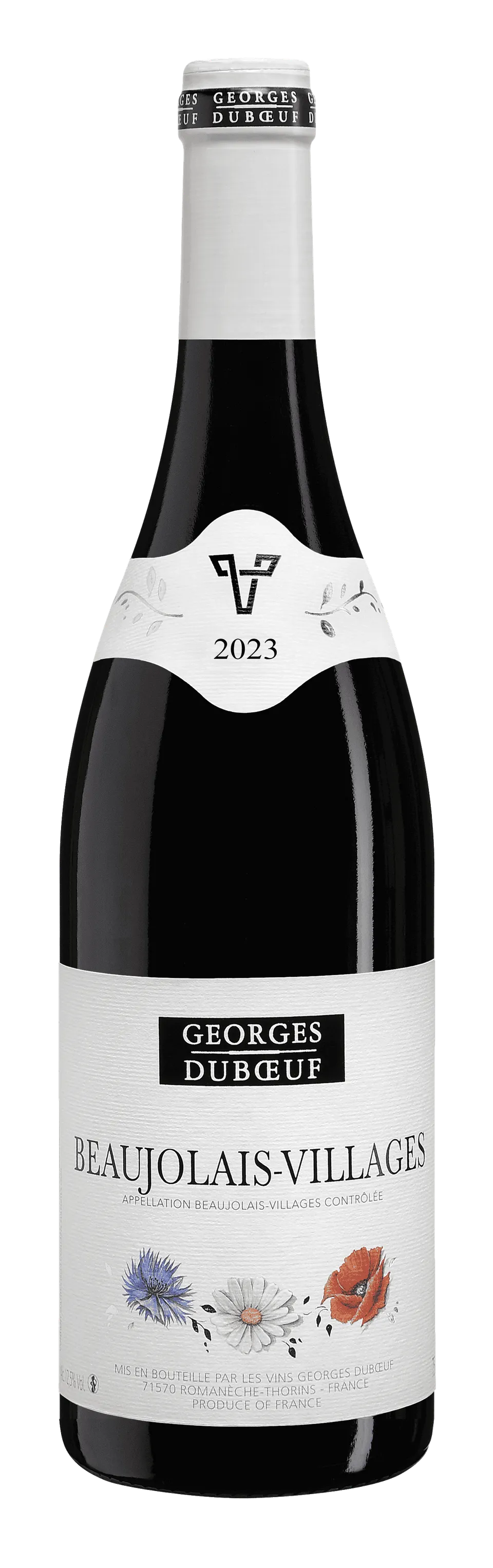georges-duboeuf-fleurs-beaujolais-villages-vin-rouge-2023 image 1