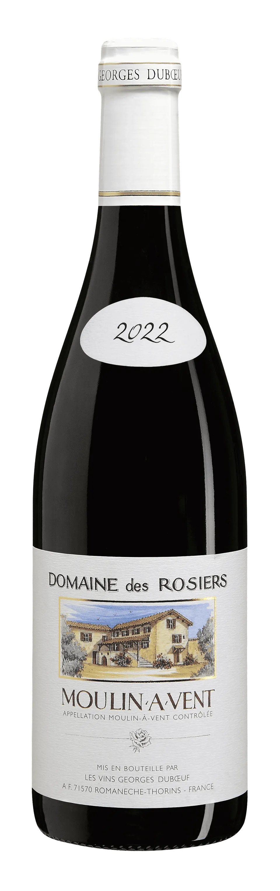 georges-duboeuf-moulin-vent-2022-domaine-des-rosiers-rouge-75cl image 1