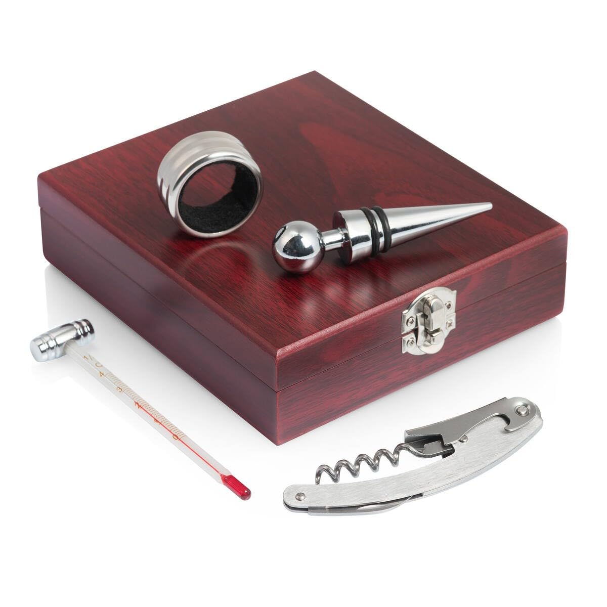 climadiff-ctb4-coffret-sommelier-4-pi-ces-bois image 4